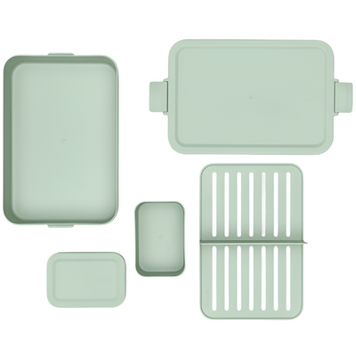 Brabantia Make & Take Lunch Box Bento, Large - Jade Green