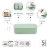 Brabantia Make & Take Lunch Box Bento, Large - Jade Green
