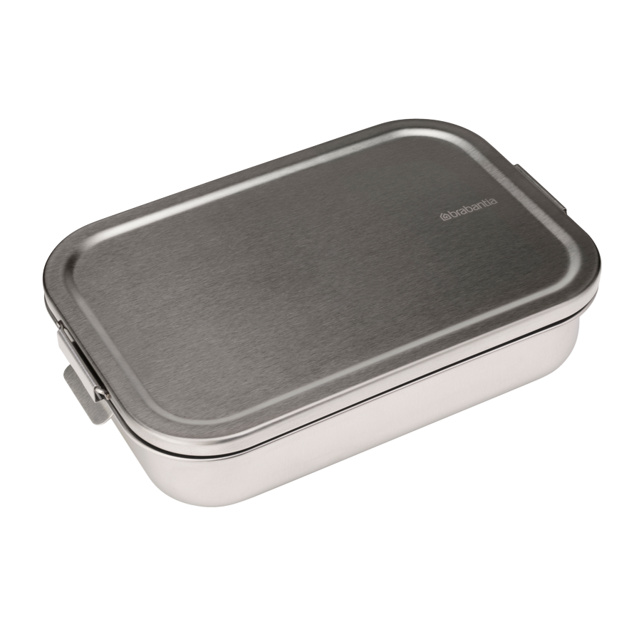 Brabantia Make & Take Bento Lunch Box, Large - Matt Steel