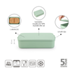 Brabantia Make & Take Lunch Box, Large - Jade Green