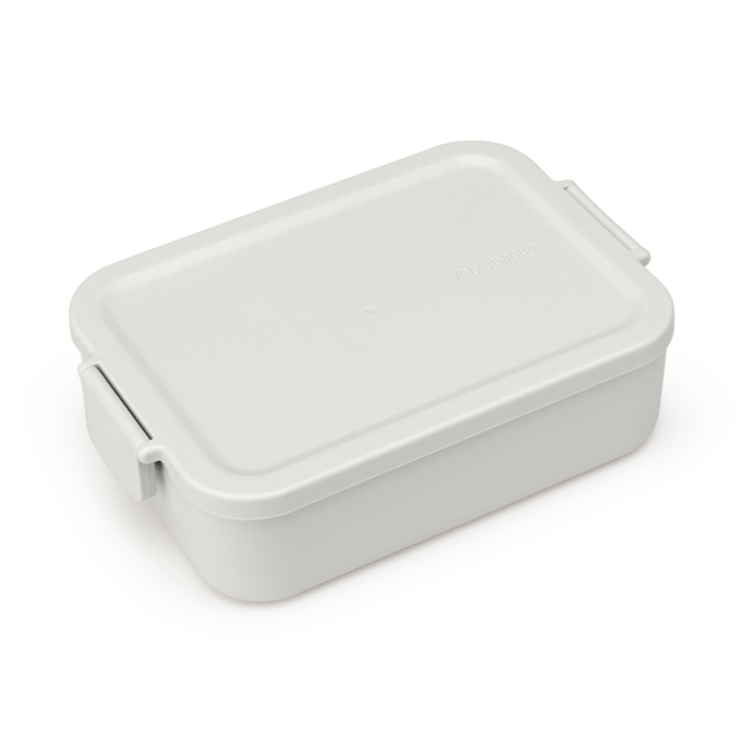 Brabantia Make & Take Lunch Box, Medium - Light Grey