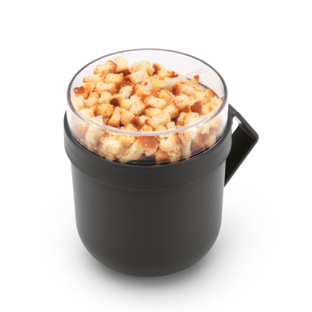 Brabantia Make & Take Soup Mug, 0.6L - Dark Grey