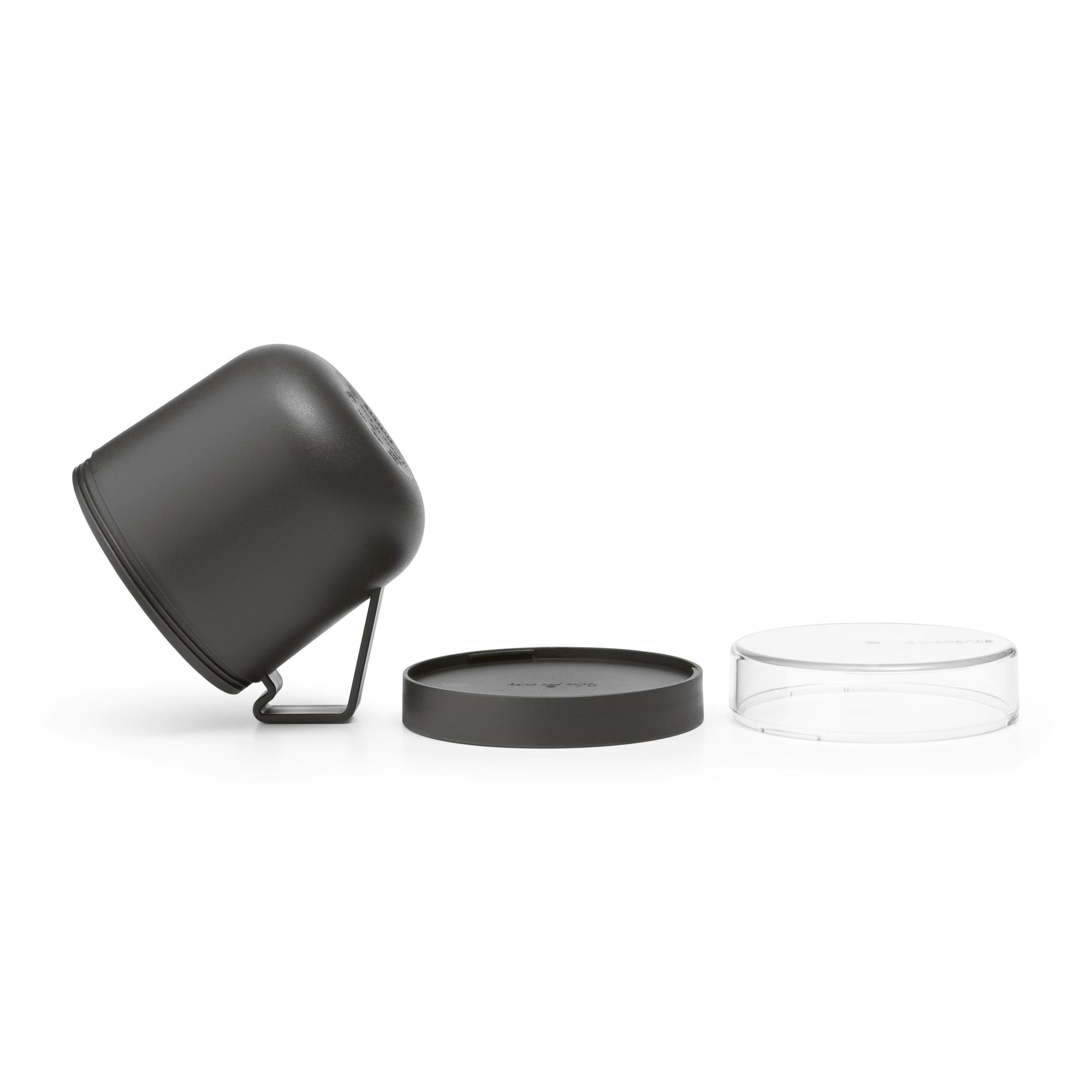 Brabantia Make & Take Soup Mug, 0.6L - Dark Grey