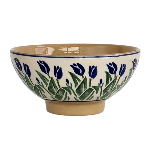 Nicholas Mosse Blue Blooms - Vegetable Bowl