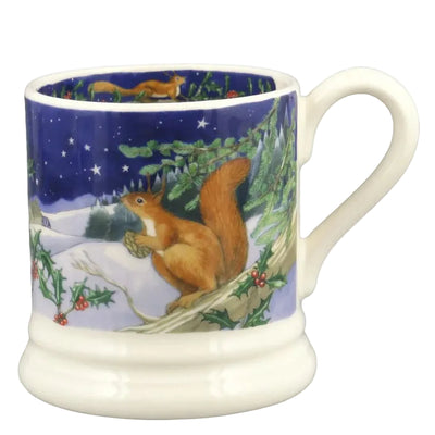Emma Bridgewater Midnight Squirrel 1/2 Pint Mug