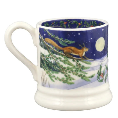 Emma Bridgewater Midnight Squirrel 1/2 Pint Mug