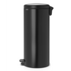 Brabantia NewIcon Matt Black 30 Litre Pedal Bin