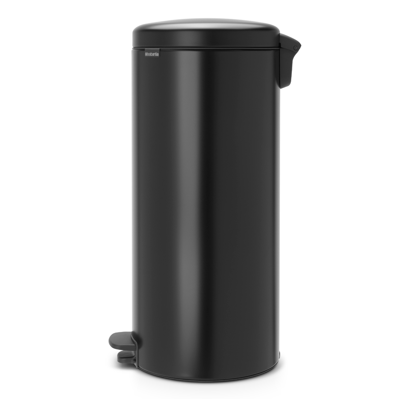 Brabantia NewIcon Matt Black 30 Litre Pedal Bin