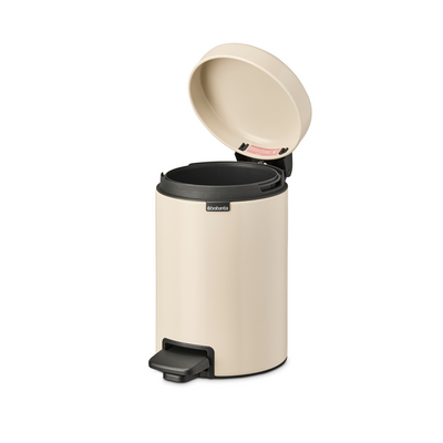 Brabantia NewIcon Pedal Bin 3 Litre - Soft Beige