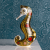 Royal Crown Derby Solid Gold Band Seahorse