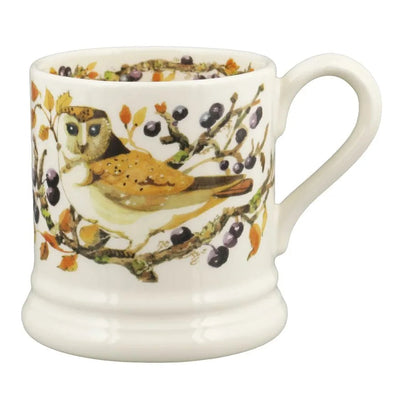 Emma Bridgewater Owl in Sloe Berries 1/2 Pint Mug