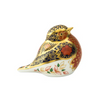 Royal Crown Derby Old Imari Solid Gold Band Robin