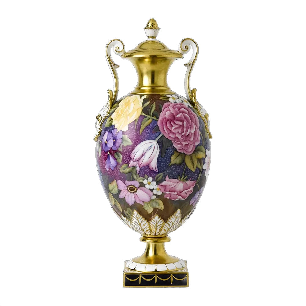 Royal Crown Derby Artistry Prestige Repton Vase