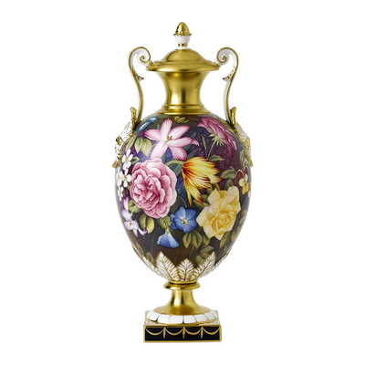 Royal Crown Derby Artistry Prestige Repton Vase