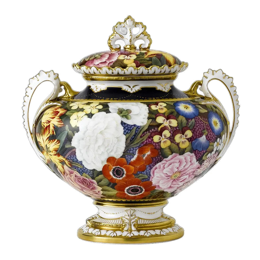 Royal Crown Derby Artistry Prestige Litherland Vase