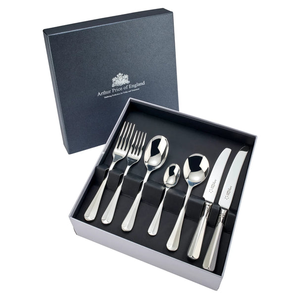 Arthur Price Classic Rattail Set – 6 Teelöffel Im Edlen Design