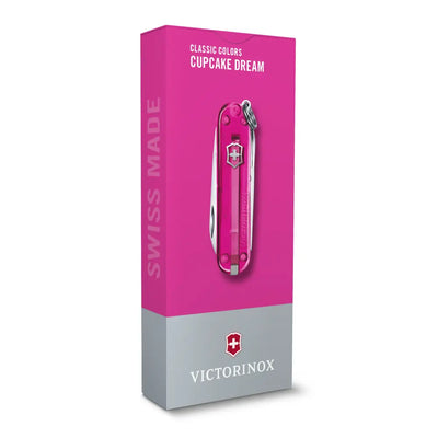 Victorinox Classic Colours SD Pocket Knife - Cupcake Dream Pink