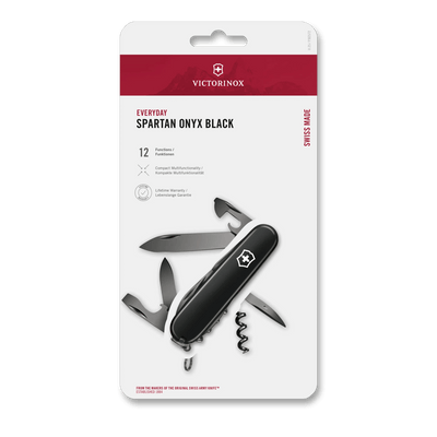 Victorinox Spartan Pocket Knife - ONYX Black 91 mm