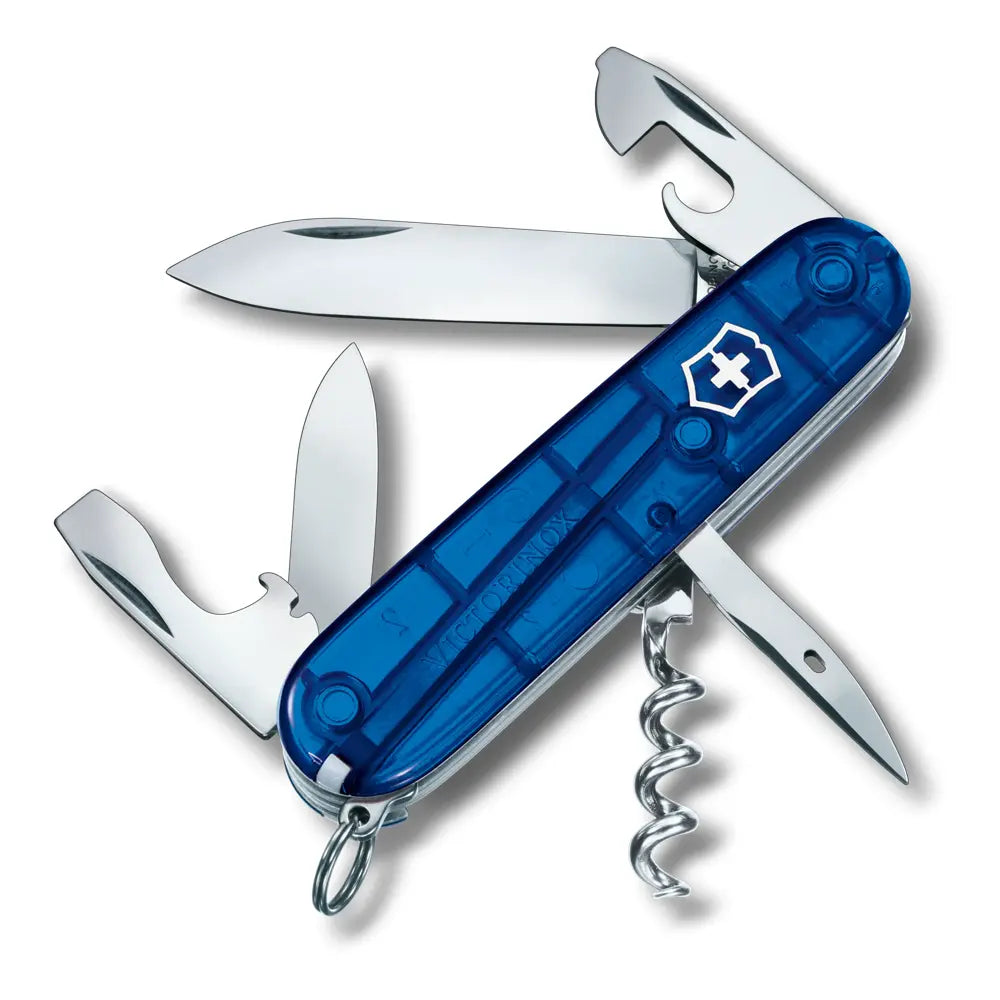 Victorinox Spartan Pocket Knife - Transparent Blue