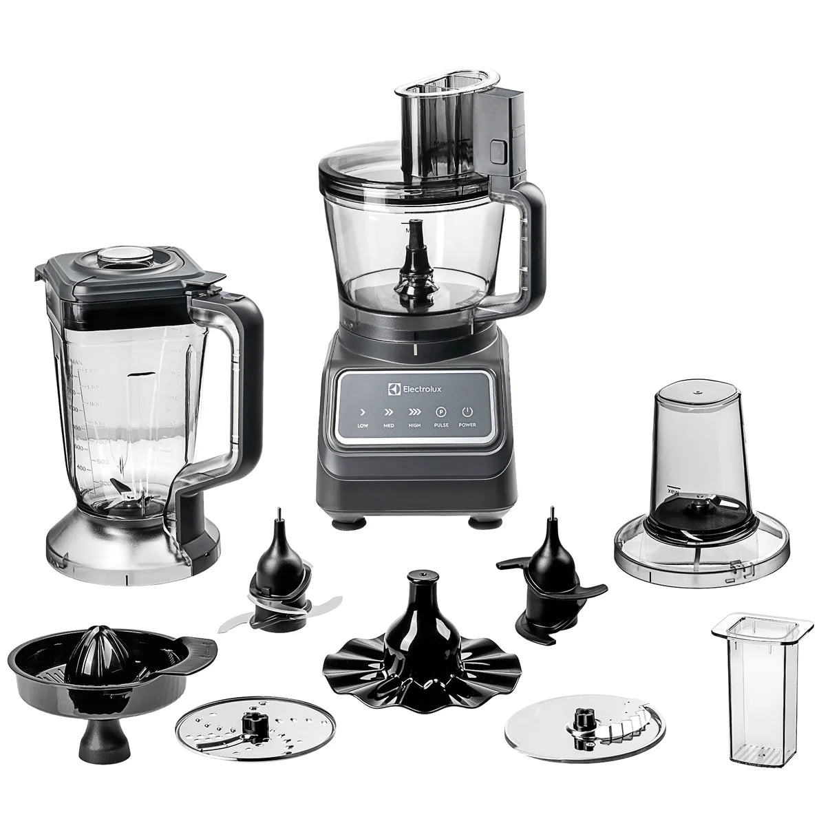 Electrolux 1000W Multi Food Processor & Blender: SDA2838ELGRY