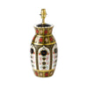 Royal Crown Derby Old Imari Solid Gold Band Giftware Longor Lamp Base