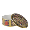 Royal Crown Derby Old Imari Solid Gold Band Round Box 10cm