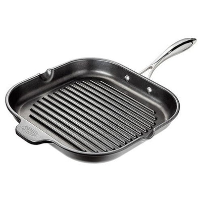 Stellar 28cm Square Grill Pan - Ceramic Coating: SX45