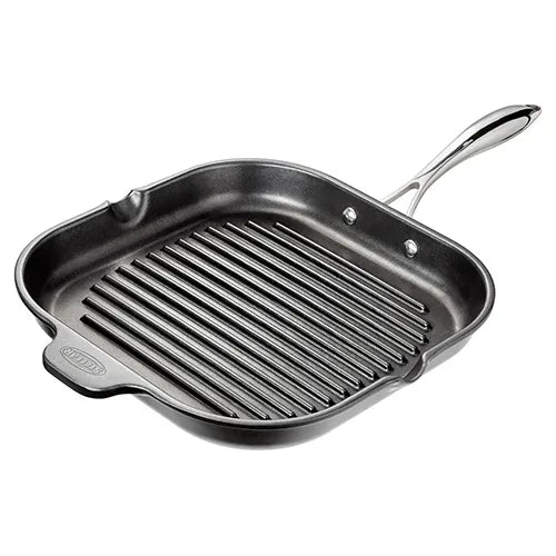 Stellar 28cm Square Grill Pan 28 x 28cm Ceramic Coating: SX45