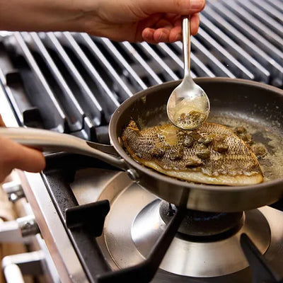 Stellar Zero Uncoated 20cm Frying Pan: SZ20F