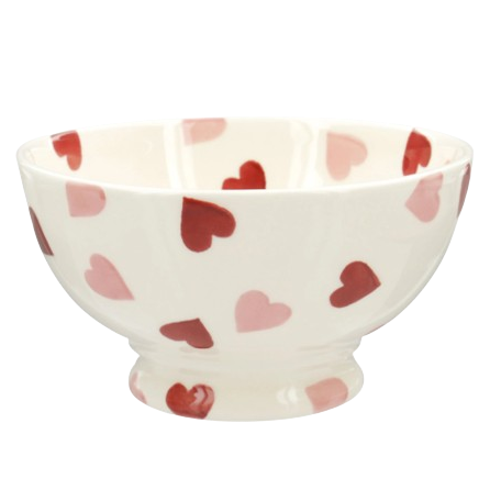 Emma Bridgewater Pink Hearts French Bowl