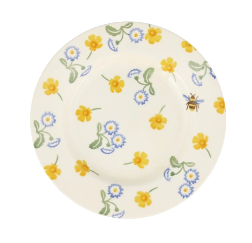Emma Bridgewater Buttercup and Daisies 8.5 Inch Plate - Last chance to buy