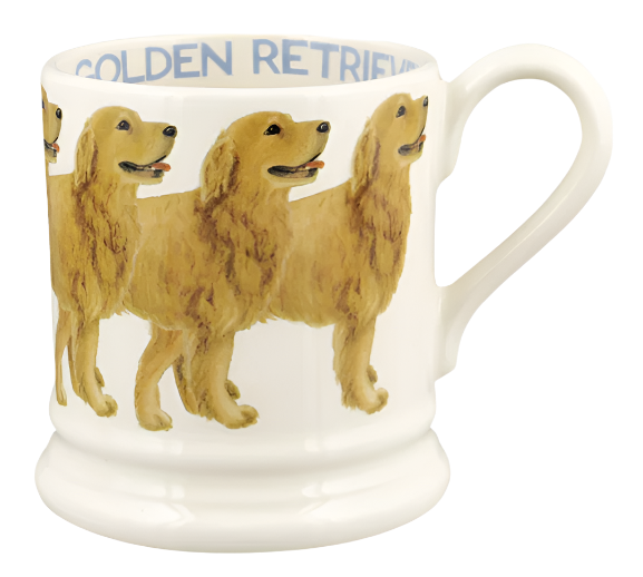 Emma Bridgewater Dogs - Golden Retriever 1/2 Pint Mug