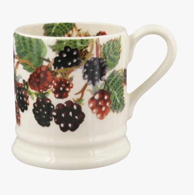 Emma Bridgewater Fruits - Blackberry 1/2 Pint Mug