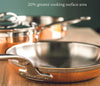 Hestan CopperBond Induction Copper Skillet 22cm
