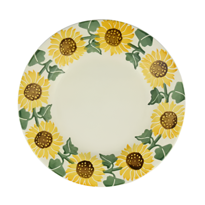 Emma Bridgewater Sunflower Medium Dinner Plate 8.5 Inch
