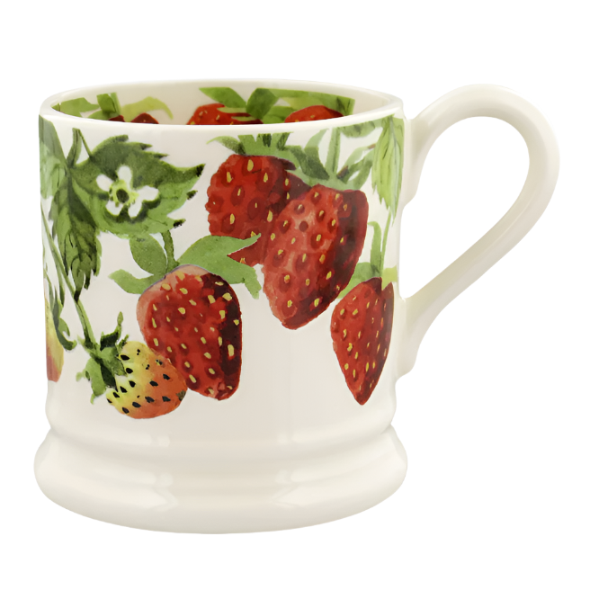 Emma Bridgewater Strawberries 1/2 Pint Mug