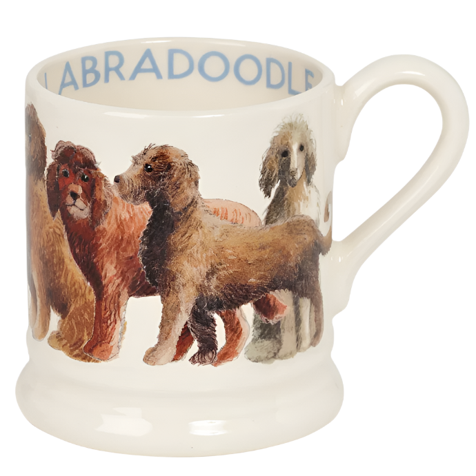 Emma Bridgewater Dogs - Labradoodle 1/2 Pint Mug