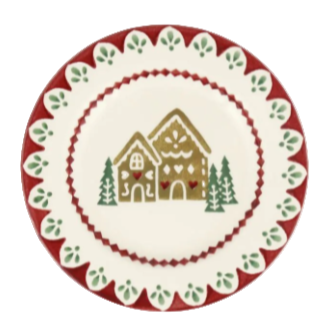 Emma Bridgewater Gingerbread House 6.5 Inch Side Plate