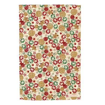 Emma Bridgewater Christmas Biscuits Double Oven Glove & Tea Towel Set