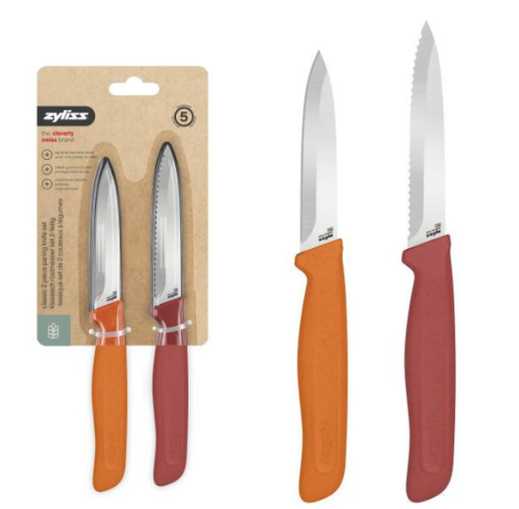 Zyliss Classic 2-Piece Paring Knife Set : E920324