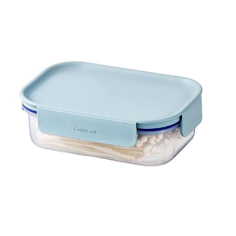 LocknLock Classic Plus Mint Rectangular 910ml Container HPL404