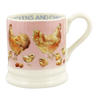 Emma Bridgewater Chicken & Chicks Pink 1/2 Pint Mug