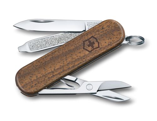 Victorinox Classic SD Pocket Knife - Wood