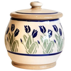 Nicholas Mosse Blue Blooms - Small Round Lidded Jar