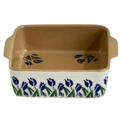 Nicholas Mosse Blue Blooms - Small Square Oven Dish
