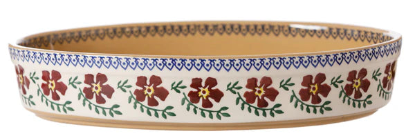 Nicholas Mosse Old Rose - Small Oval Oven Dish