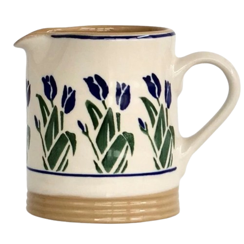 Nicholas Mosse Blue Blooms - Small Cylinder Jug