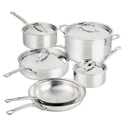 Hestan Probond 3 ply Induction Stainless Steel 10 Piece Set