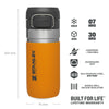 Stanley Quick Flip Water Bottle  0.47L - Saffron - Last Chance to Buy