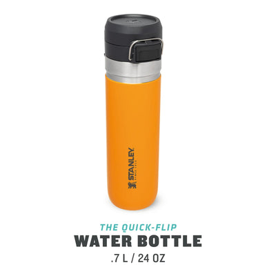 Stanley Quick Flip Water Bottle  0.7L - Saffron - Last Chance to Buy